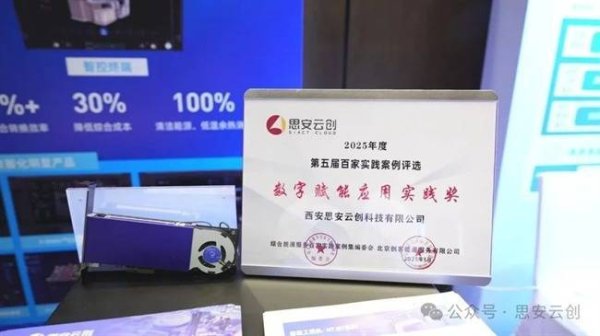 配资开户门户导航 再获认可！思安云创入选综合能源服务百家实践案例