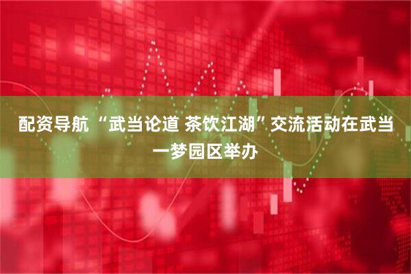 配资导航 “武当论道 茶饮江湖”交流活动在武当一梦园区举办